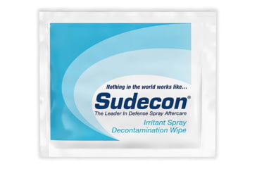 Image of Byrna Technologies Sudecon Irritant Spray Chemical Decontamination Wipe, Non-Toxic, 4-Pack, BM68604