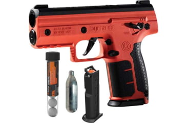 Image of Byrna Technologies Byrna SD Basic Kenetic Kit, 1 Mag/1 CO2/5 Projectiles, Orange, 810042111868