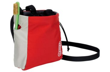 Image of C.A.M.P. Cassin Okone Chalk Bag-Red/ Gray