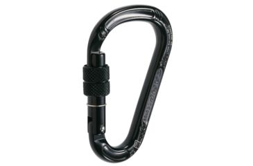 Image of C.A.M.P. HMS Lock Carabiner (Screwgate) - Black