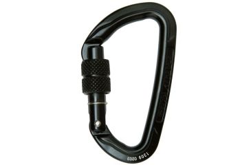 Image of C.A.M.P. Orbit Lock Carabiner (Screwgate)-Black
