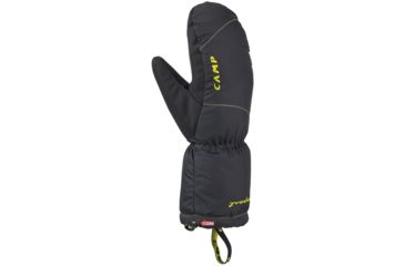 Image of C.A.M.P. Tempest Mitt Mountaineering Mitt - Unisex, Black / Lime, Large, 2835L
