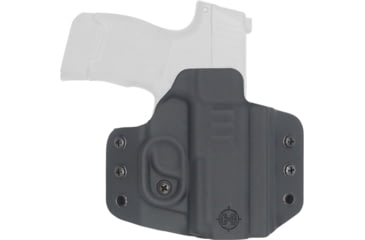 Image of C&amp;G Holsters Covert Kydex OWB Belt Holster w/Omega and Kickramp, SIG Sauer P365, Right Hand, CNC, Black, 0256-100