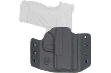 Image of C&amp;G Holsters Covert OWB Belt Holster, Springfield XDs/XDs MOD2 3.3, Right Hand, Black, 0974-100