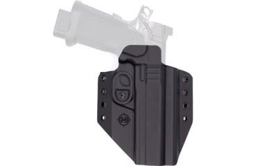Image of C&amp;G Holsters Covert OWB Belt Holster, Staccato XC, Left Hand, Black, 2951-100