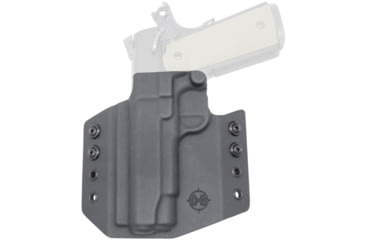 Image of C&amp;G Holsters OWB Covert Colt 1911 Commander 4in LH S, Outside-the-Waistband OWB, Colt 1911 Commander 4in, Left, Black, 212-100