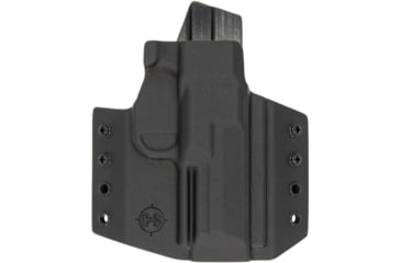 Image of C&amp;G Holsters OWB Covert FNH FN 509/509T, Outside-the-Waistband OWB, Right, Black, 632-100
