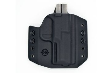 Image of C&amp;G Holsters OWB Covert FNH FN509 RH S, Outside-the-Waistband OWB, FNH FN509, Right, Black, 053-100