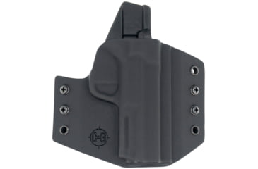 Image of C&amp;G Holsters OWB Covert S&amp;W M&amp;P 380EZ Shield, Outside-the-Waistband OWB, Right, Black, 413-100