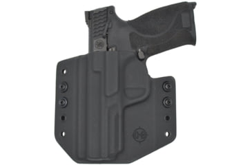 Image of C&amp;G Holsters OWB Covert S&amp;W M&amp;P 9/40 4.25in LH S all models, Outside-the-Waistband OWB, Left, Black, 231-100