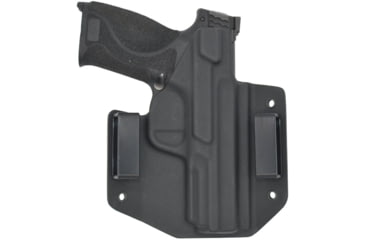 Image of C&amp;G Holsters OWB Covert S&amp;W M&amp;P 9/40 4.25in LH S all models, Outside-the-Waistband OWB, Left, Black, 231-100
