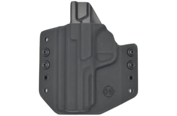 Image of C&amp;G Holsters OWB Covert S&amp;W M&amp;P 9/40 4.25in LH S all models, Outside-the-Waistband OWB, Left, Black, 231-100