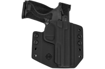 Image of C&amp;G Holsters OWB Covert S&amp;W M&amp;P 9/40 4.25in RH S all models, Outside-the-Waistband OWB, Right, Black, 063-100