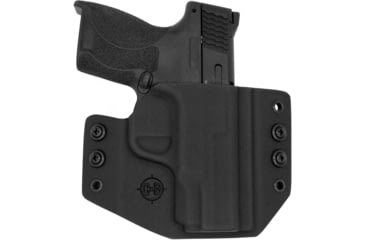 Image of C&amp;G Holsters OWB Covert S&amp;W M&amp;P Shield 45 LH S, Outside-the-Waistband OWB, S&amp;W M&amp;P Shield 45, Left, Black, 183-100