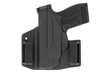 Image of C&amp;G Holsters OWB Covert S&amp;W M&amp;P Shield 9/40 CT/Laser RH S, Outside-the-Waistband OWB, S&amp;W M&amp;P Shield 9/40 CT/Laser, Right, Black, 071-100