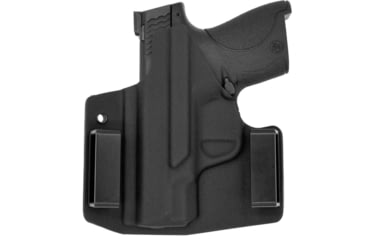 Image of C&amp;G Holsters OWB Covert S&amp;W M&amp;P Shield 9/40 RH S, Outside-the-Waistband OWB, S&amp;W M&amp;P Shield 9/40, Right, Black, 067-100