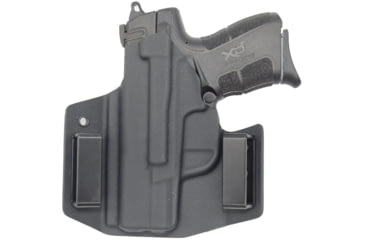 Image of C&amp;G Holsters OWB Covert Springfield XD MOD2 9/40 4.25in RH S, Outside-the-Waistband OWB, Right, Black, 161-100