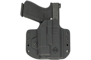 Image of C&amp;G Holsters OWB Tactical Glock 19 Gen 3,4 &amp; 5/19x/23/44/45 TLR7/a, Outside-the-Waistband OWB, Right, Black, 506-100