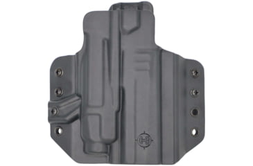 Image of C&amp;G Holsters Tactical OWB Belt Holster, Sig Sauer P320c/M18 TLR8, Left Hand, Black, 5293-100