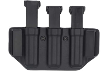 Image of C&amp;G Holsters Triple Slim Magazine OWB Holster, 2011, Ambidextrous, Black, 4081-100