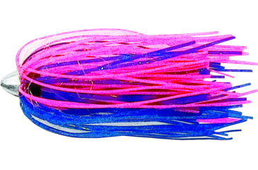 Image of C&amp;H Lures King Buster Lure, 1/8 oz Head, Blue/Pink/Pearl Mylar Skirt, 2.5 in, 3 Piece, CH-KB03