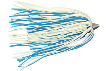 Image of C&amp;H Lures King Buster Lure, 1/8 oz Head, Blue/White Skirt, 2.5 in, 3 Piece, CH-KB01