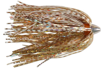 Image of C&amp;H Lures King Buster Lure, 1/8 oz Head, Gold/White/Gold Fleck Skirt, 2.5 in, 3 Piece, CH-KB37