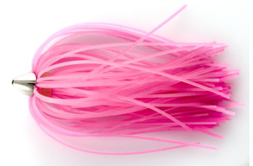 Image of C&amp;H Lures King Buster Lure, 1/8 oz Head, Pink/Glow Skirt, 2.5 in, 3 Piece, CH-KB43