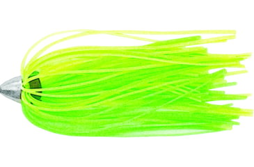Image of C&amp;H Lures King Buster Lure with 1/8 oz Head, Fluorescent Green/Charteuse Skirt, 2.5 in, 3 Piece, CH-KB04