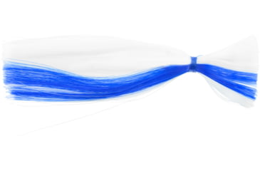 Image of C&amp;H Lures Sea Witch Trolling Lure, 1.5 oz Head, White/Blue Skirt, CH-NSW03-1.5