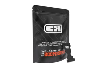 Image of C&amp;H Precision Weapons Glock Gen 6 Adapter Plate, Holosun EPS, Anodized, Black, G6-EPS