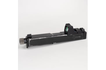 Image of C&amp;H Precision Weapons Glock/Walther PDP RMR/Holosun Back Up Iron Sight, Optics Ready/Direct Milled Slides, BUIS-GL-RH-285TF-285BR