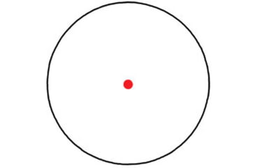 Image of C&amp;H Precision Weapons ERD-2 1x22mm Automatic Dimming Red Dot, 3 MOA, Black, RD-ERD-2-RD