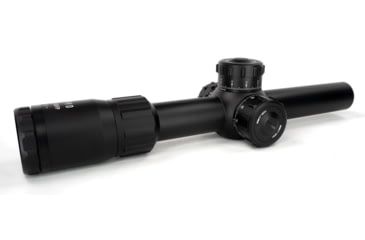 Image of C&amp;H Precision Weapons LPVO 2-12x24mm 30mm Tube Rifle Scope, First Focal Plane, Glass-Etched Reticle, Black, RD-LPVO-RD