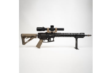 Image of C&amp;H Precision Weapons LPVO 2-12x24mm 30mm Tube Rifle Scope, First Focal Plane, Glass-Etched Reticle, Black, RD-LPVO-RD