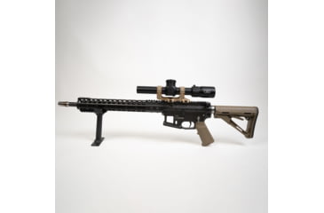 Image of C&amp;H Precision Weapons LPVO 2-12x24mm 30mm Tube Rifle Scope, First Focal Plane, Glass-Etched Reticle, Black, RD-LPVO-RD