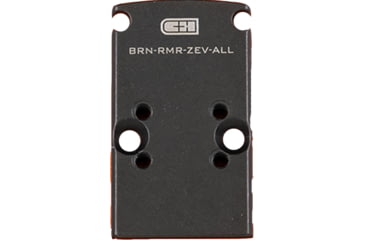 Image of C&amp;H Precision Weapons Optics Adapter Plate, Brownells RMR Footprint w/ ZEV Posts to All Other Optics, BRN-RMR-ZEV-ALL