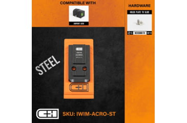 Image of C&amp;H Precision Weapons Optics Adapter Plate, Iwi Masada, Aimpoint ACRO, IWIM-ACRO-ST