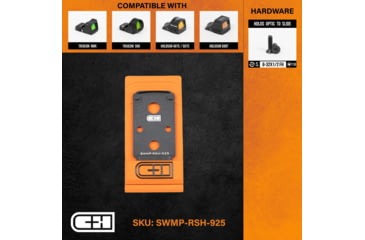 Image of Optics Adapter Plate - S&amp;W M1.0 CORE to Trijicon RMR/SRO/Holosun 407C/507C/508C/508T