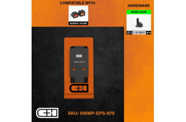 Image of C&amp;H Precision Weapons Optics Adapter Plate, S&amp;w M2.0 Core, Holosun EPS, SWMP-EPS-975
