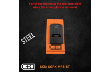 Image of C&amp;H Precision Weapons Optics Adapter Plate, Sig P320 RX/Pro/Axg, Steiner MPS, SGRX-MPS-ST