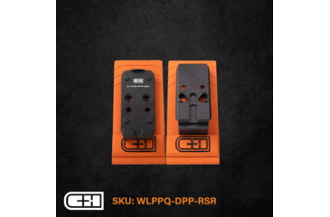 Image of C&amp;H Precision Weapons Optics Adapter Plate Walther PPQ/Q4/Q5, Leupold Delta Point Pro - Rear Sight Rear, WLPPQ-DPP-RSR