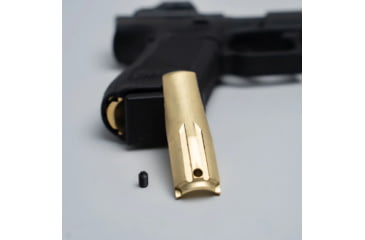 Image of C&amp;H Precision Weapons Speed Feed Pro - Brass For Glock 19 Gen 5, GL-SPEEDFEED-19-BR