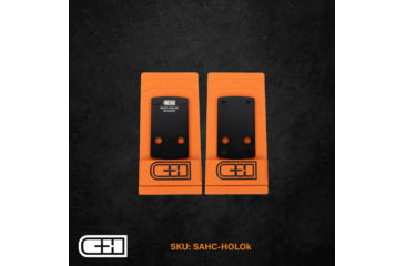 Image of C&amp;H Precision Weapons Springfield Hellcat w/ RMSc Footprint Adapter Plate, Holosun 407k, 507k, EPS, EPS Carry, Black, SAHC-HOLOk