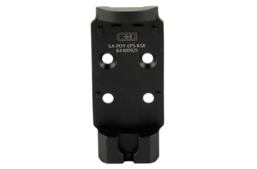 Image of C&amp;H Precision V4, Optic Mounting Adapter Plate, Springfield Prodigy, Holosun EPS/EPS Carry, Matte Finish, Black SA-PDY-EPS-RSR