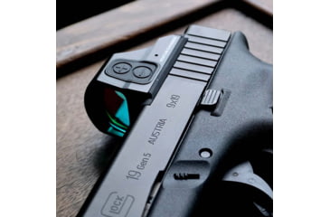 Image of C&amp;H Precision Weapons V4 MIL/LEO Adapter Plate, Glock MOS, Trijicon RMR, SRO, Holosun 407C, 507C, 508C, 508T, Black, GL-RSH