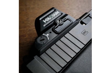 Image of C&amp;H Precision Weapons V4 MIL/LEO Adapter Plate, Glock MOS, Trijicon RMR, SRO, Holosun 407C, 507C, 508C, 508T, Black, GL-RSH