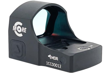 Image of C-MORE CRC Tactical Railway Red Dot Sight, 4 Moa Dot, Black, CRCB-4