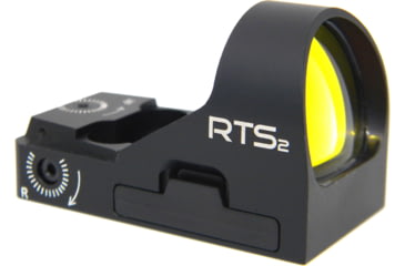 Image of C-MORE RTS2 1x V5 Micro Red Dot Sight, 3 MOA Dot, Matte, Black, RTS2B-3