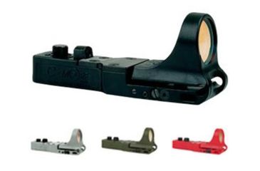 Image of C-MORE Slide Ride Red Dot Sight w/ Click Switch, Aluminum, Black, Blue, Gray, Olive Drab Green, Red